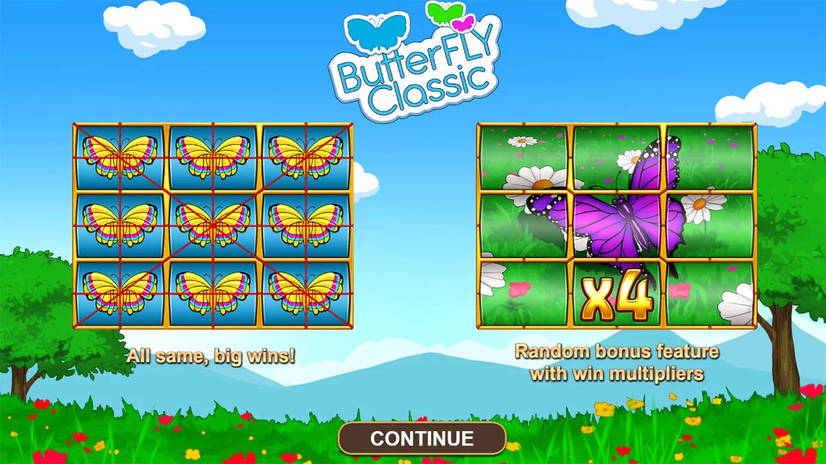Butterfly Classic Homescreen
