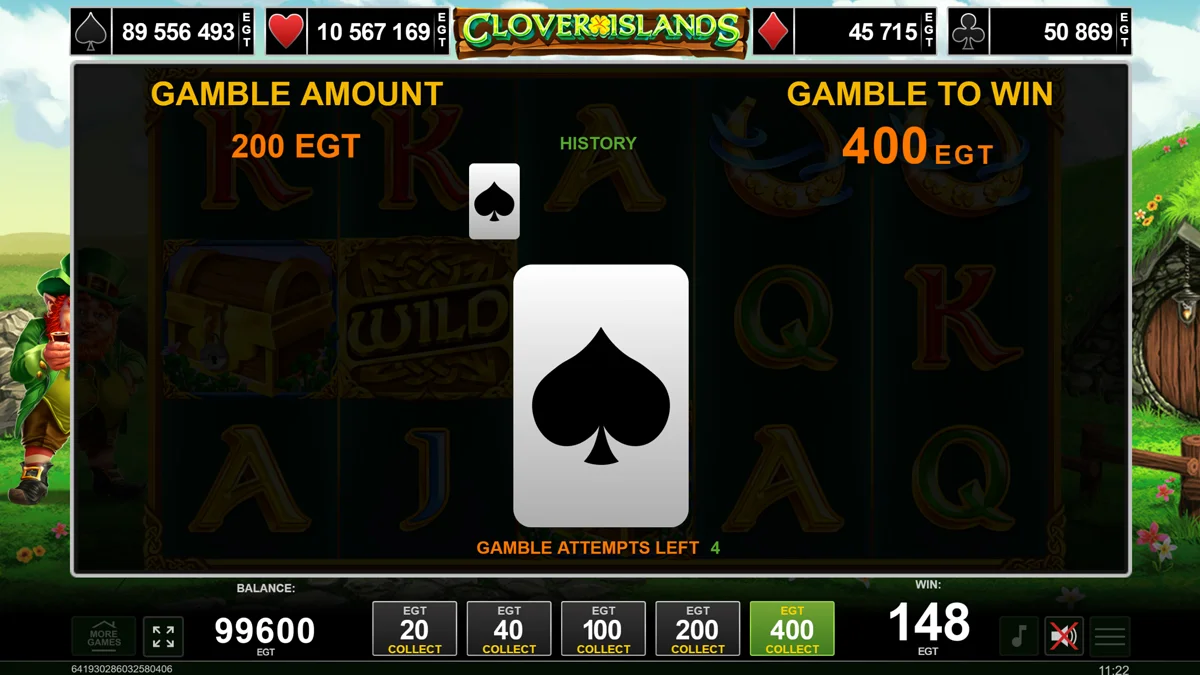 Clover Islands Gamble