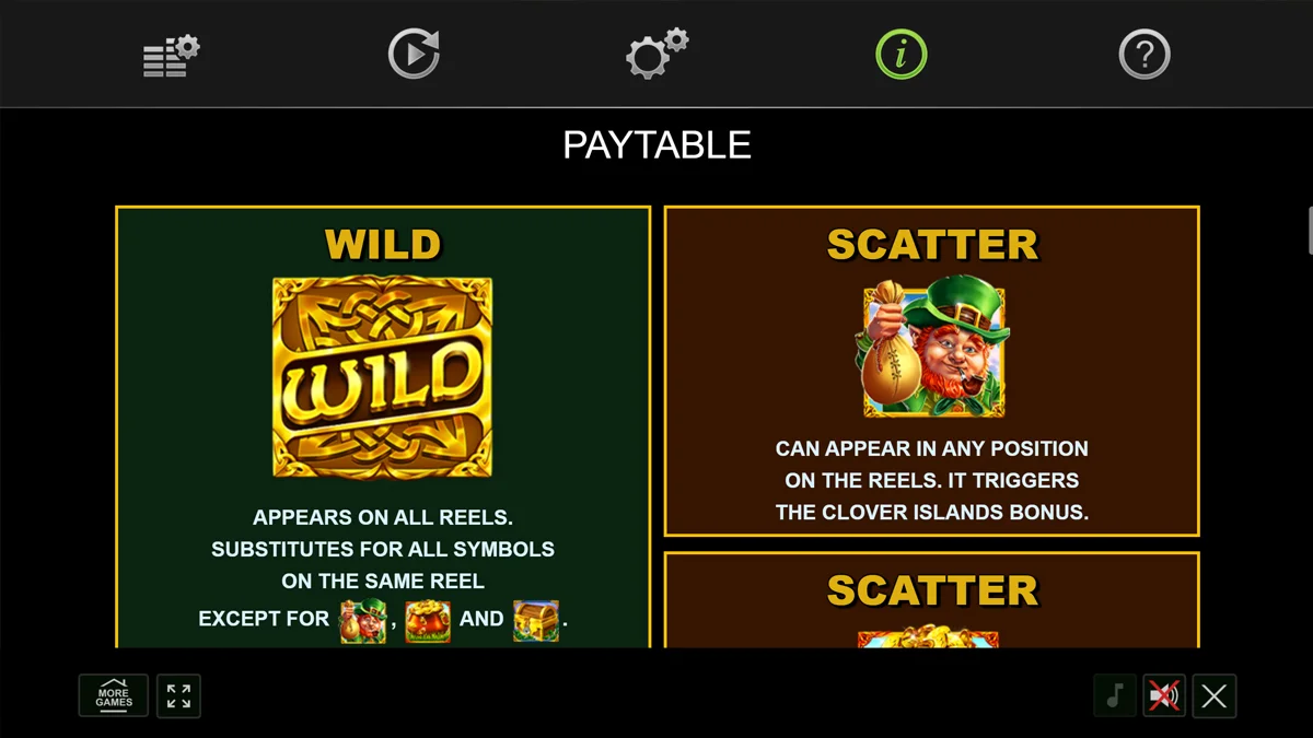 Clover Islands Special Symbols