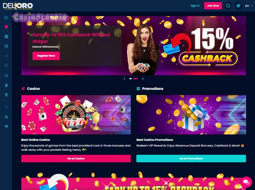 Deloro Casino Landscape View