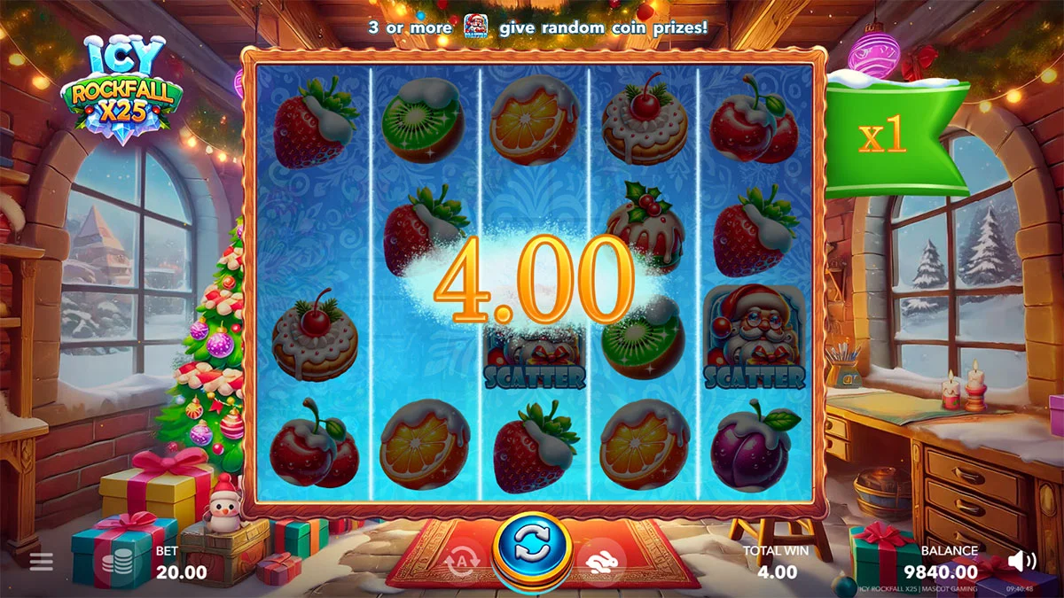 Icy Rockfall X25 Win2