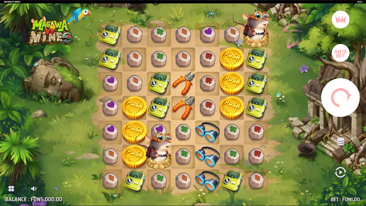 Magawa vs Mines Base