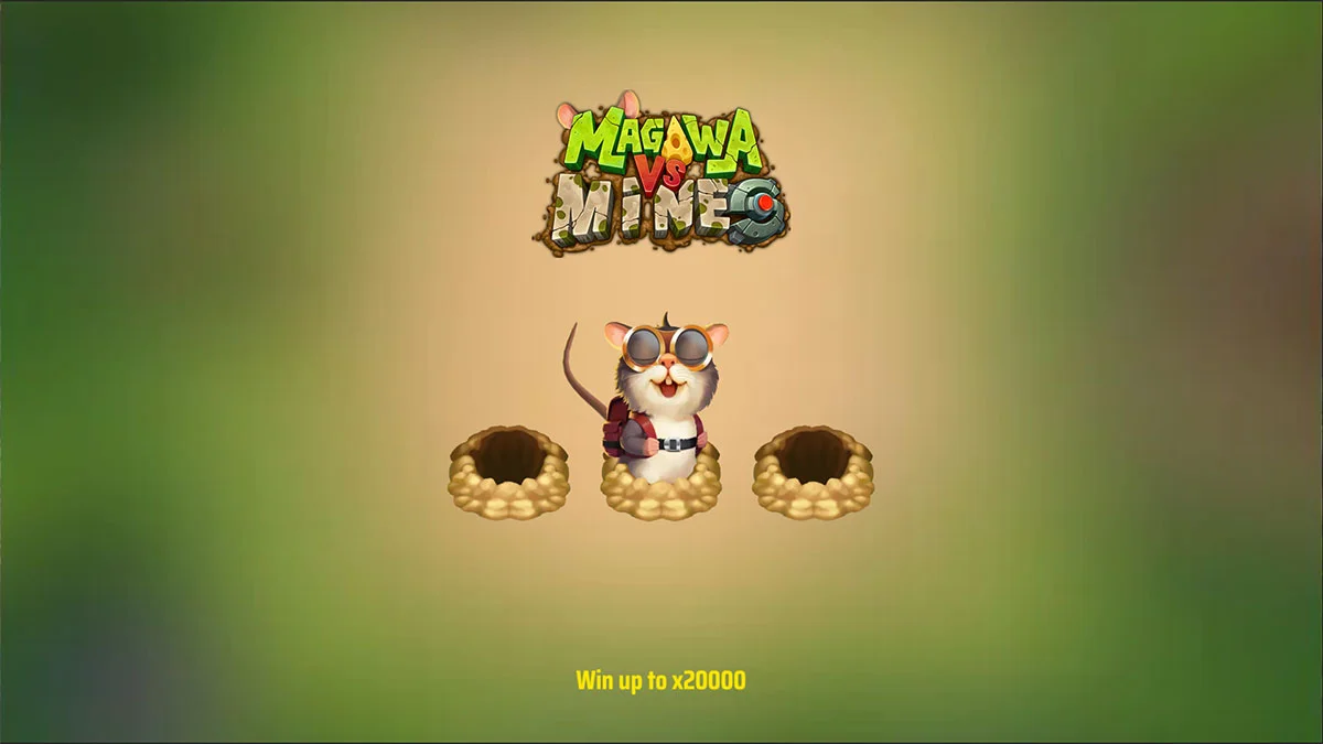 Magawa vs Mines Homescreen