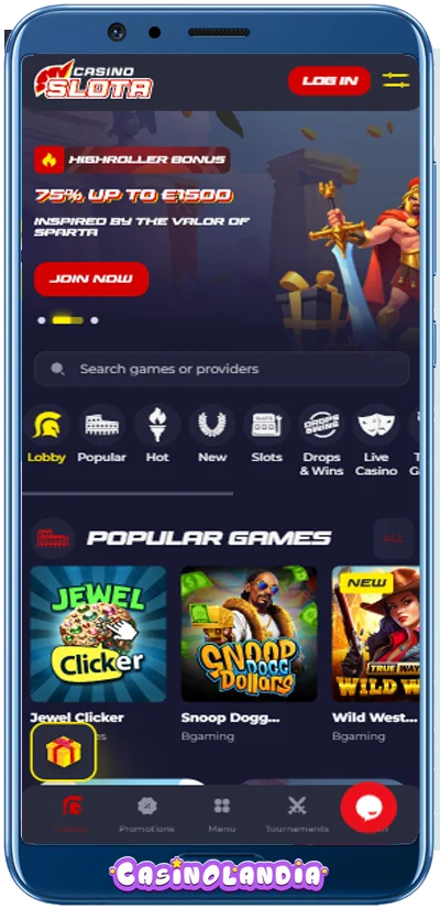 Slota Casino Mobile App