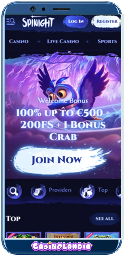 Spinight Casino Mobile App