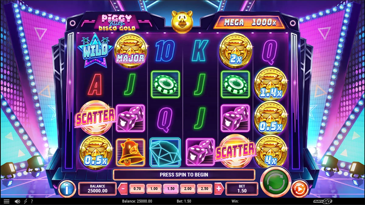 Piggy Blitz Disco Gold Base