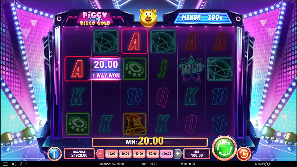 Piggy Blitz Disco Gold Win