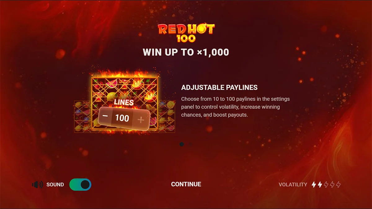 Red Hot 100 Homescreen