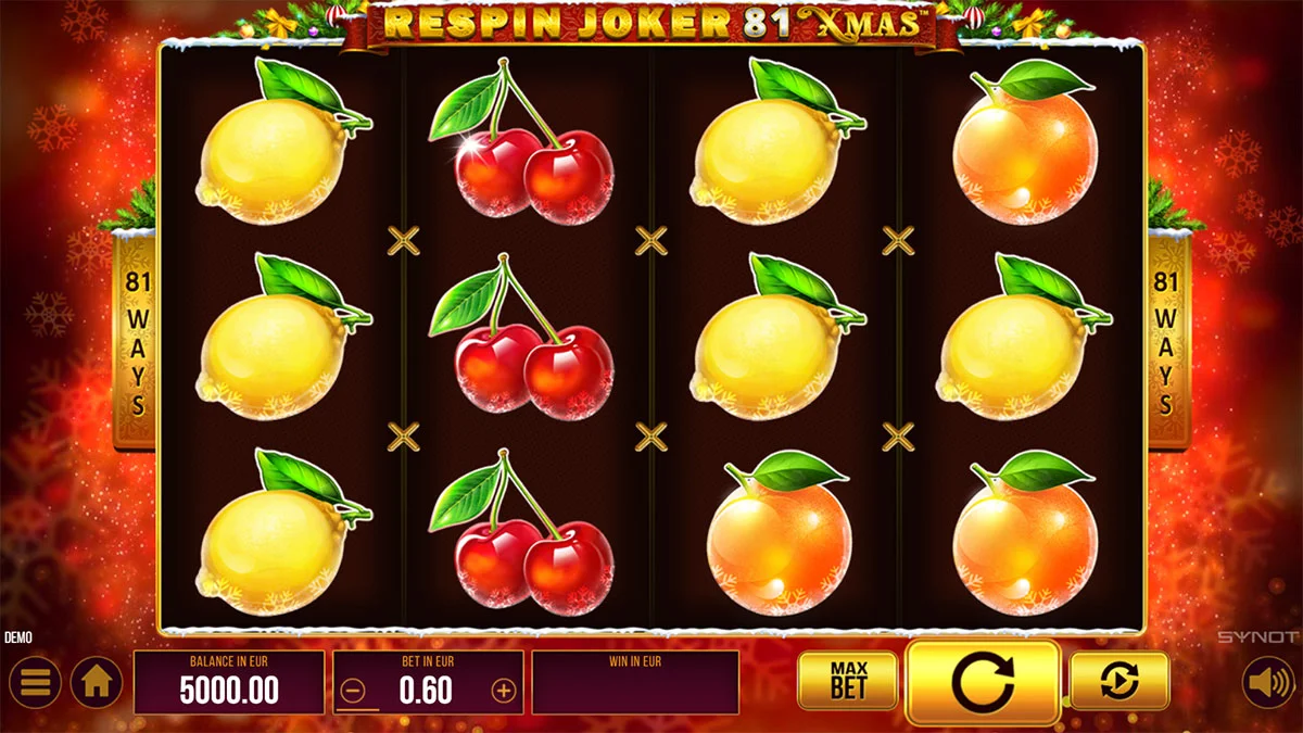 Respin Joker 81 Xmas Base