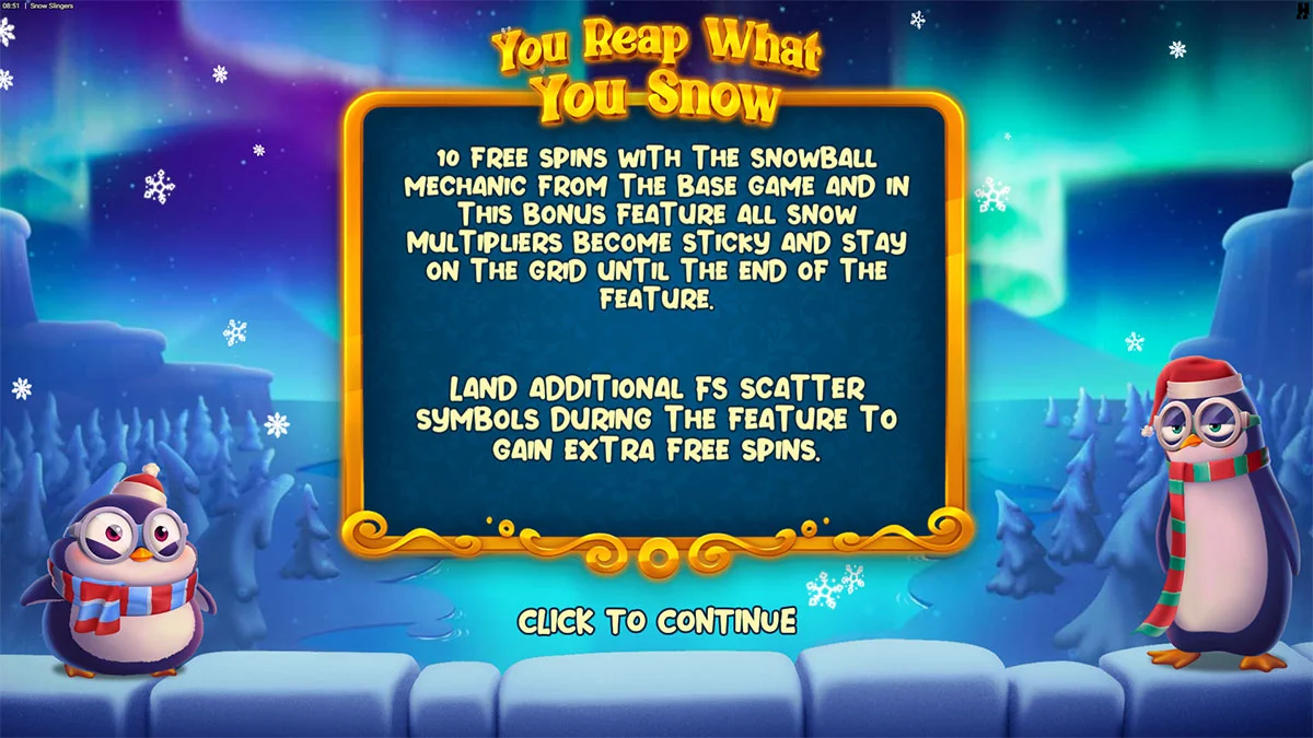 Snow Slingers FreeSpins