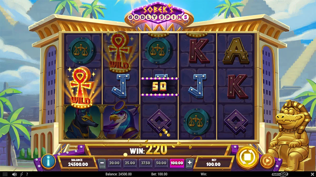 Sobek’s Godly Spins Win