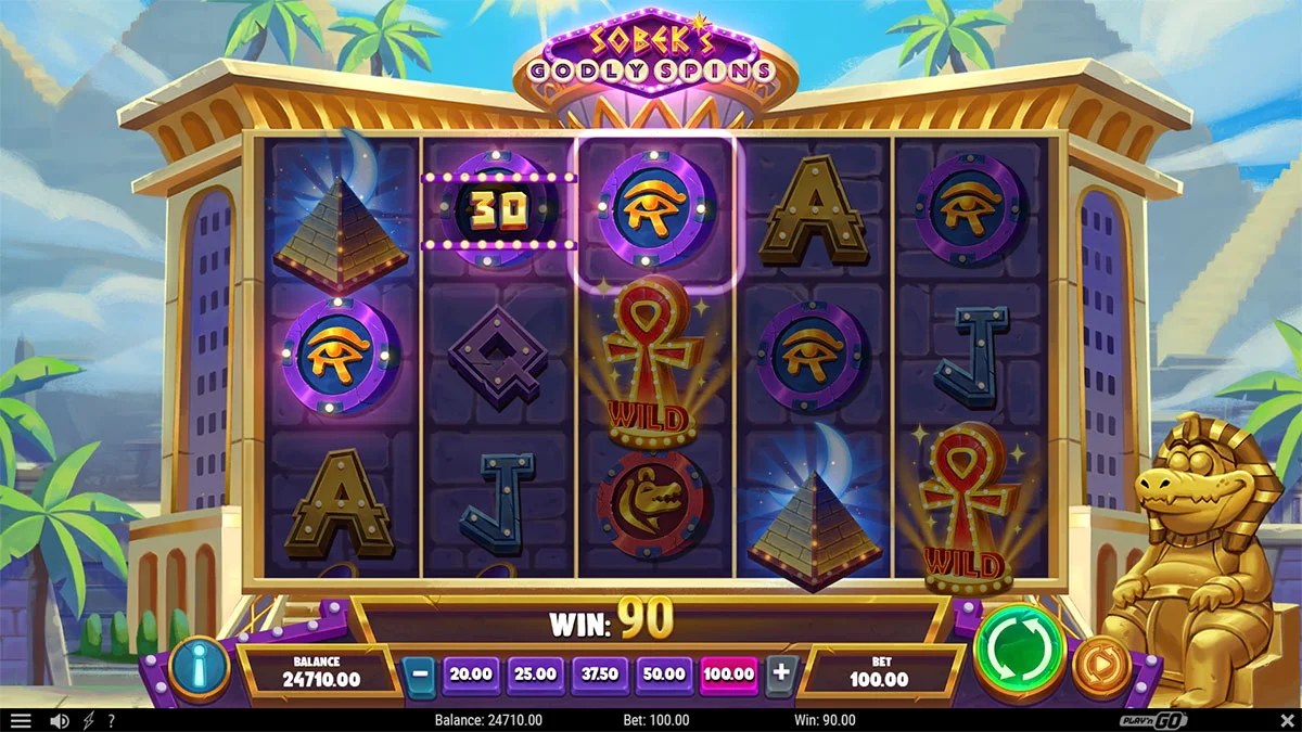 Sobek’s Godly Spins Win2