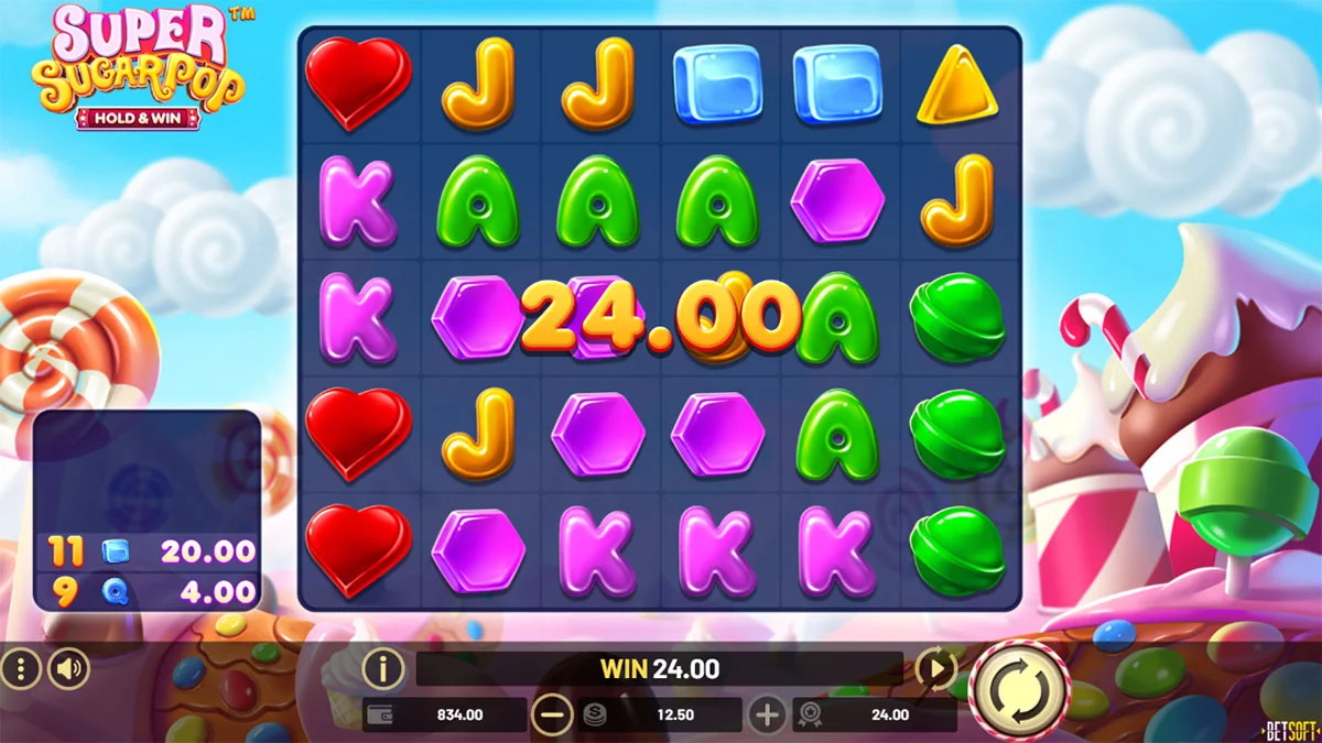 Super Sugar Pop – Hold & Win Win3