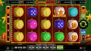 Caramel Dice Christmas Edition Base Play