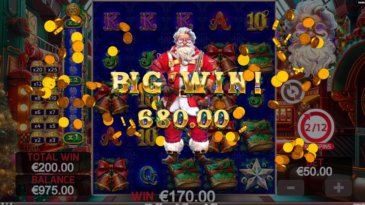 Christmas Wins Big Win