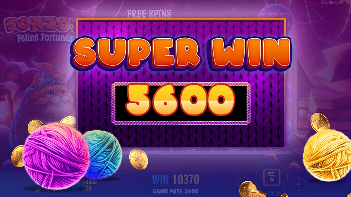 Fonzo’s Feline Fortunes SuperWin