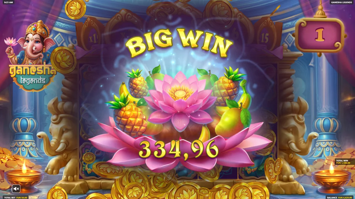 Ganesha Legends Big Win