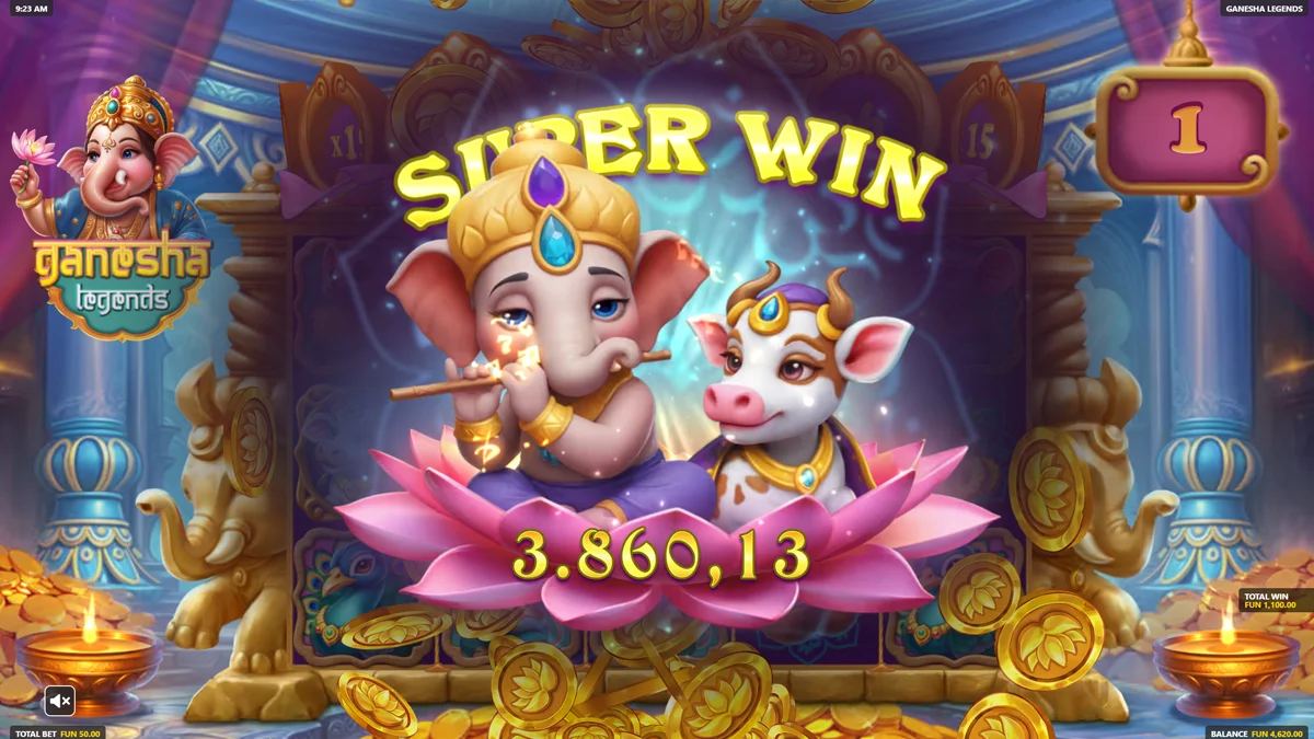 Ganesha Legends Super Win