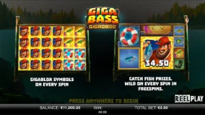 Giga Bass Gigablox Homescreen