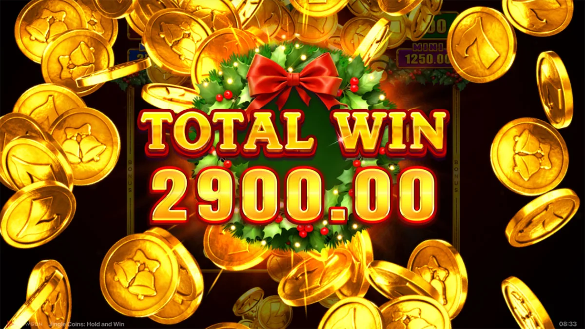 Jingle Coins Hold and Win Total