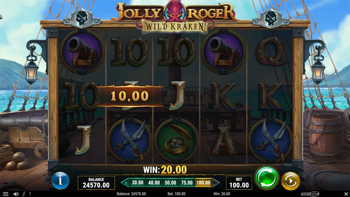 Jolly Roger Wild Kraken Win2