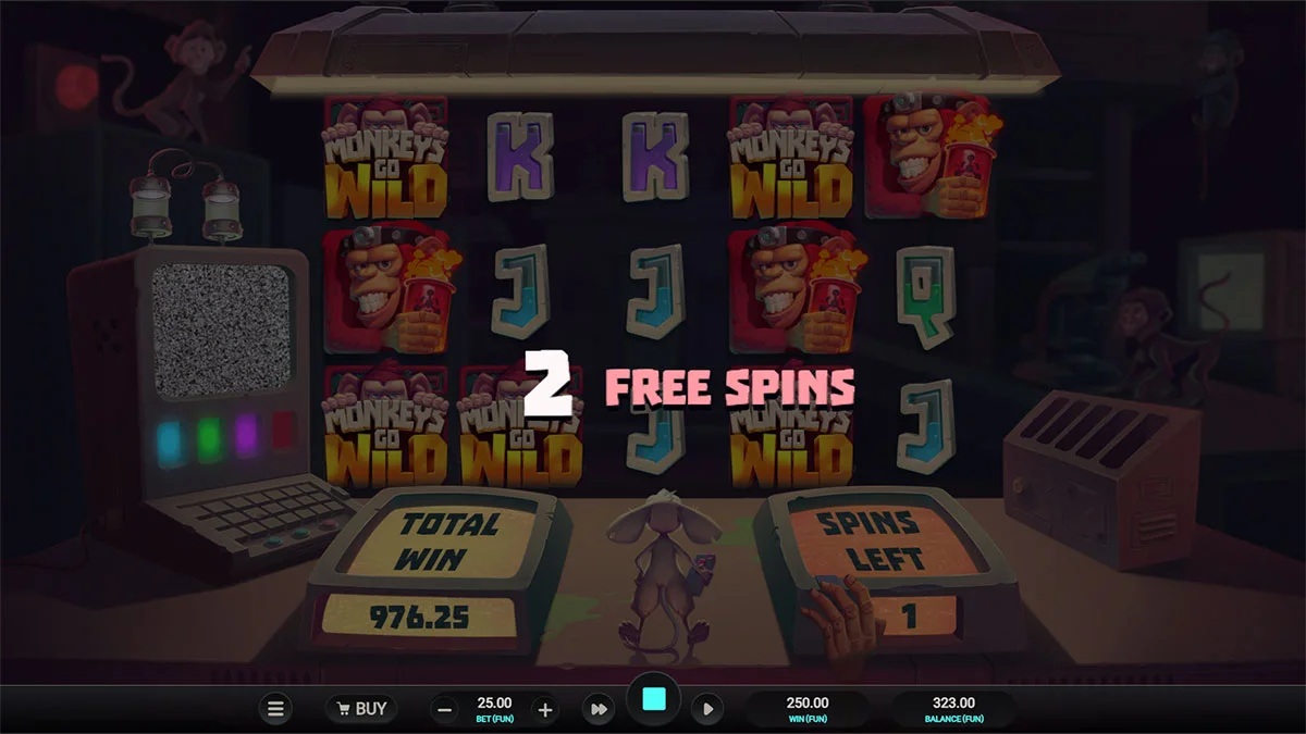 Monkeys Go Wild 2FS
