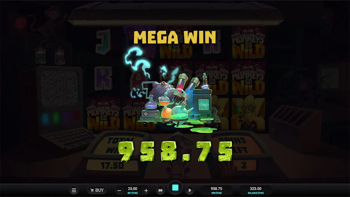 Monkeys Go Wild MegaWin