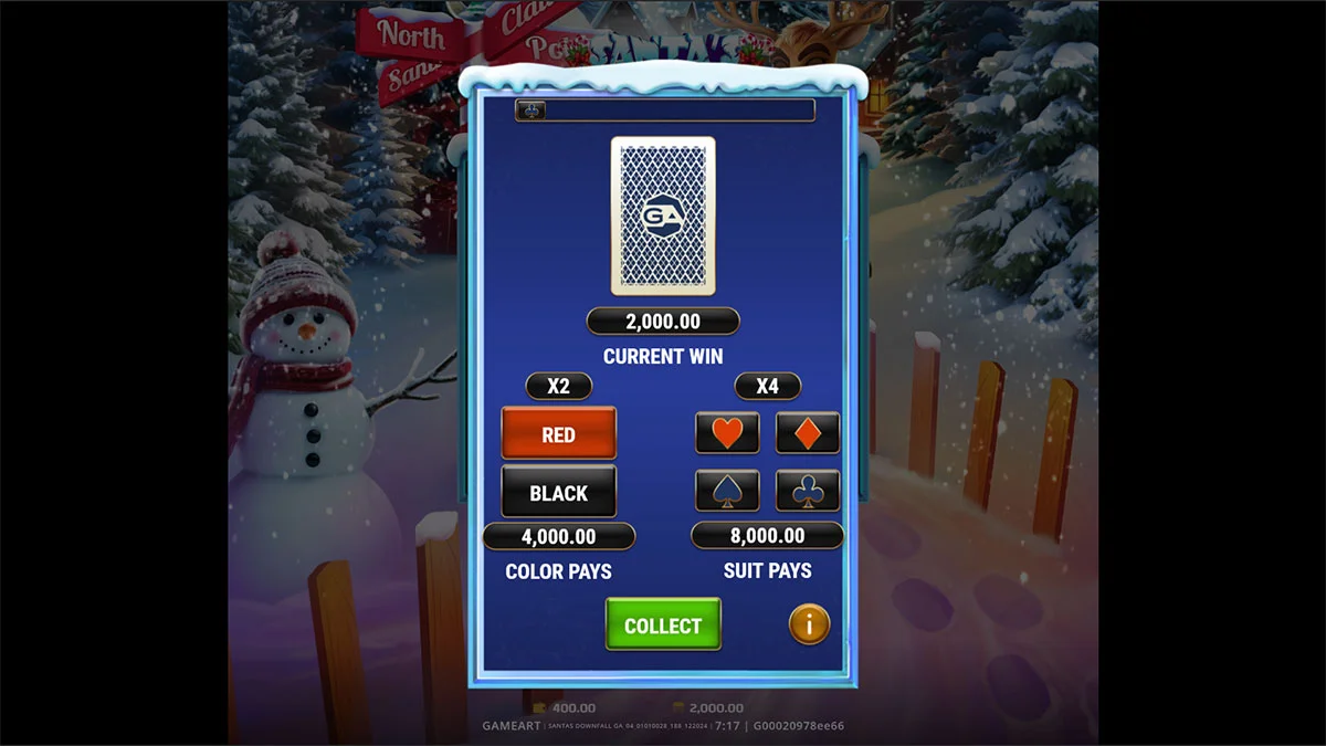 Santa’s Downfall GambleWin