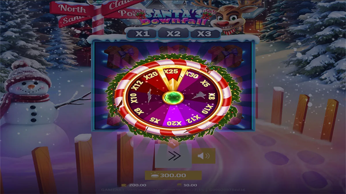 Santa’s Downfall Wheel
