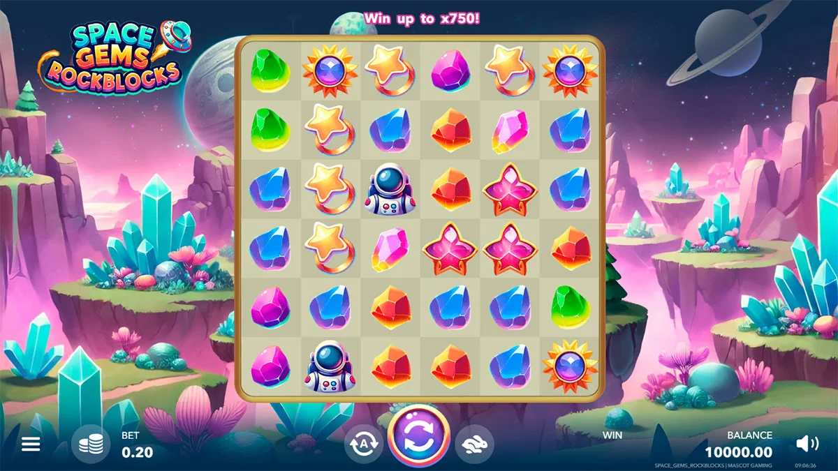 Space Gems. Rockblocks Base