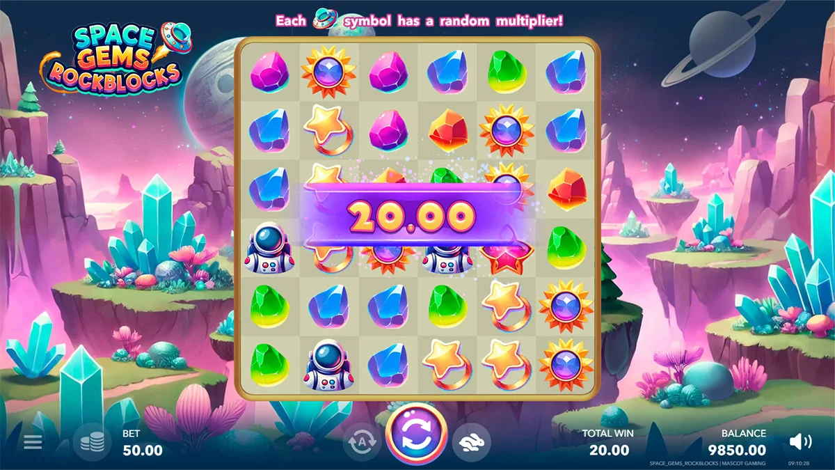 Space Gems. Rockblocks Win2