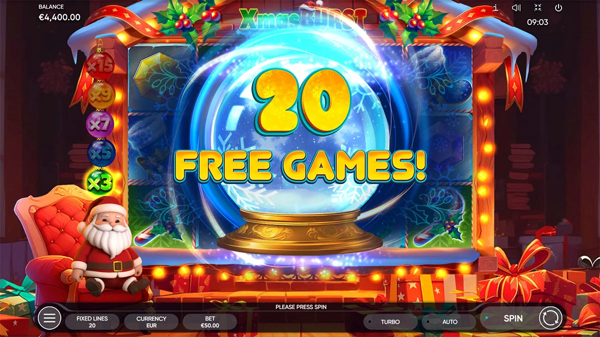 Xmas Burst Gamble