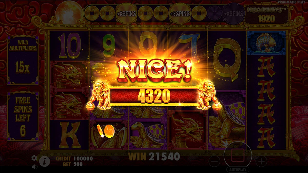 5 Lions Megaways 2 Nice