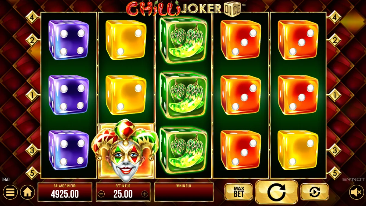 Chilli Joker Dice Base Play