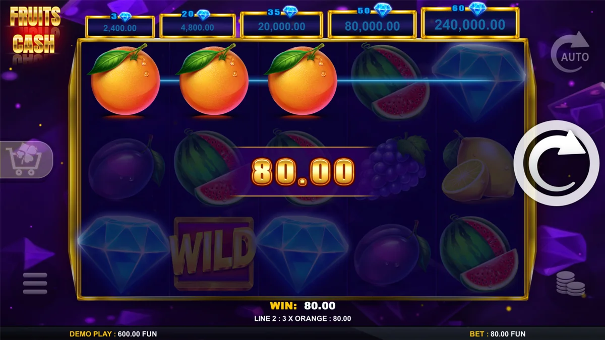 Fruits Cash Win