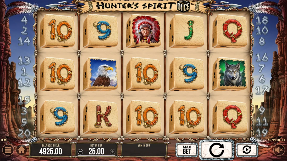 Hunters Spirit Dice Base Play