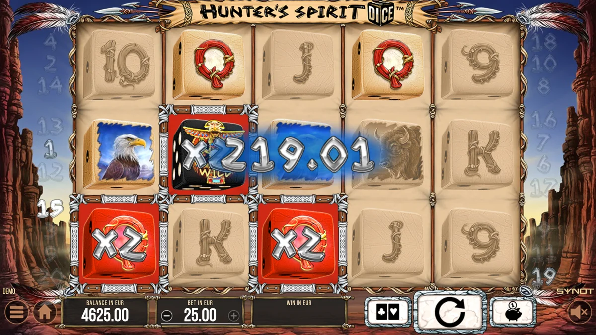 Hunters Spirit Dice Win