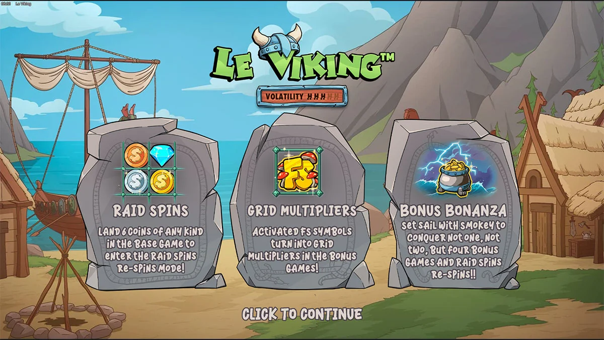 Le Viking Homescreen