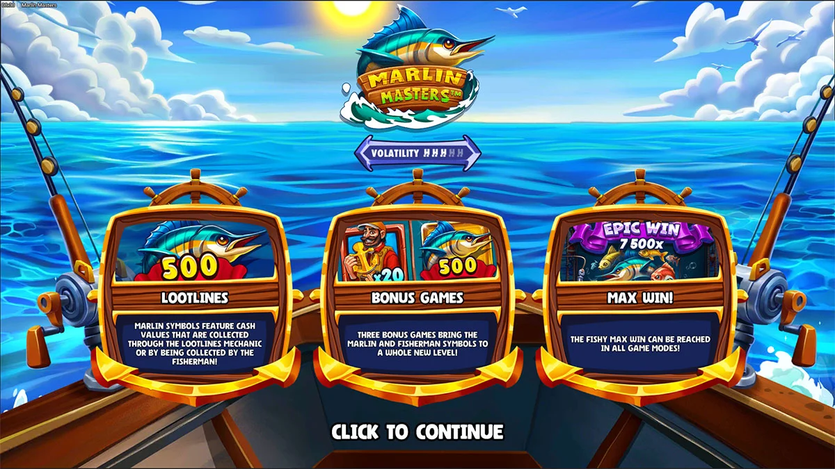 Merlin Masters Homescreen