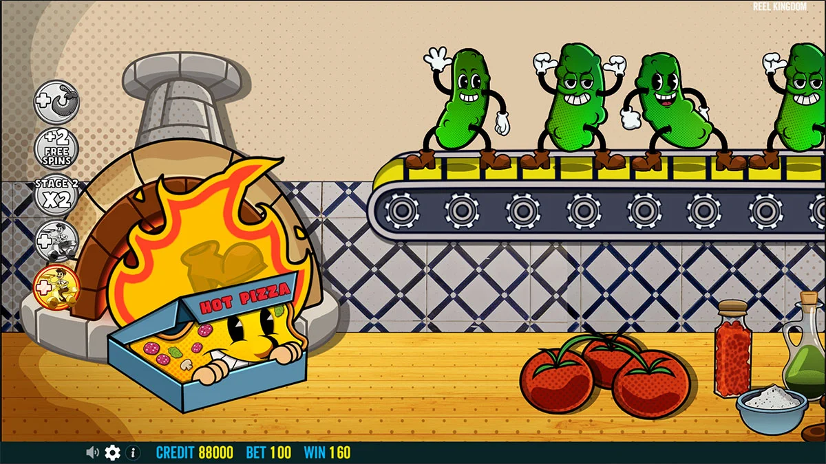 Peppe’s Pepperoni Pizza Plaza Pickles