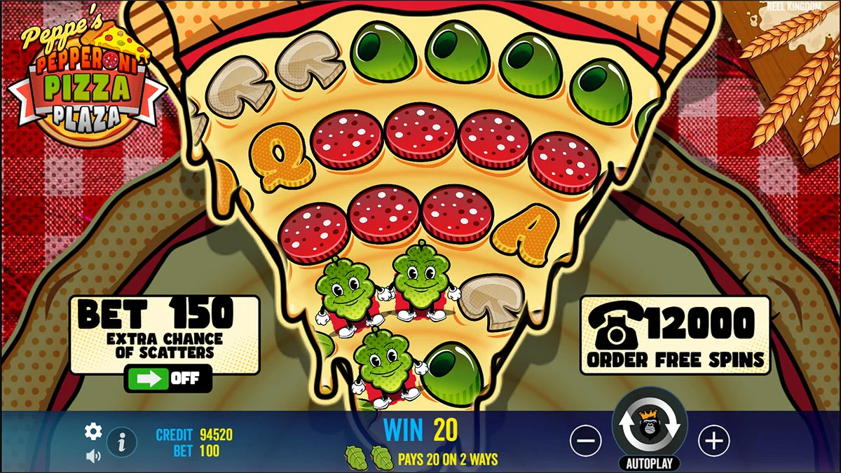 Peppe’s Pepperoni Pizza Plaza Win