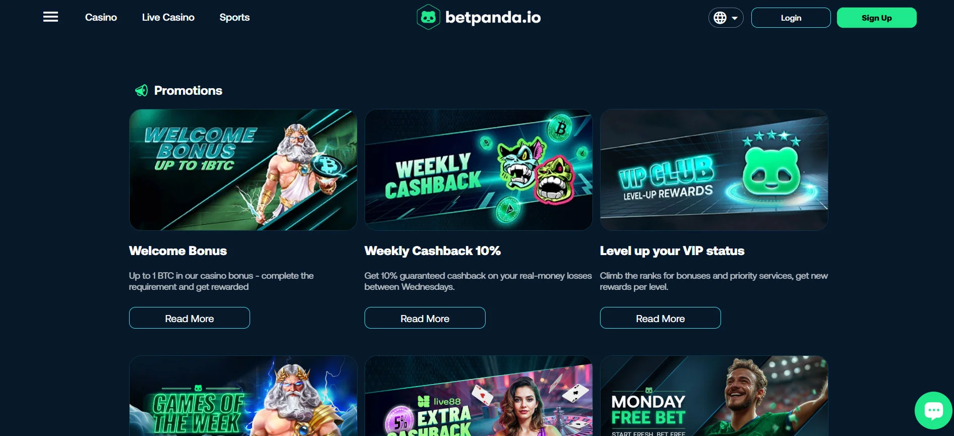 BetPanda Casino Promotions