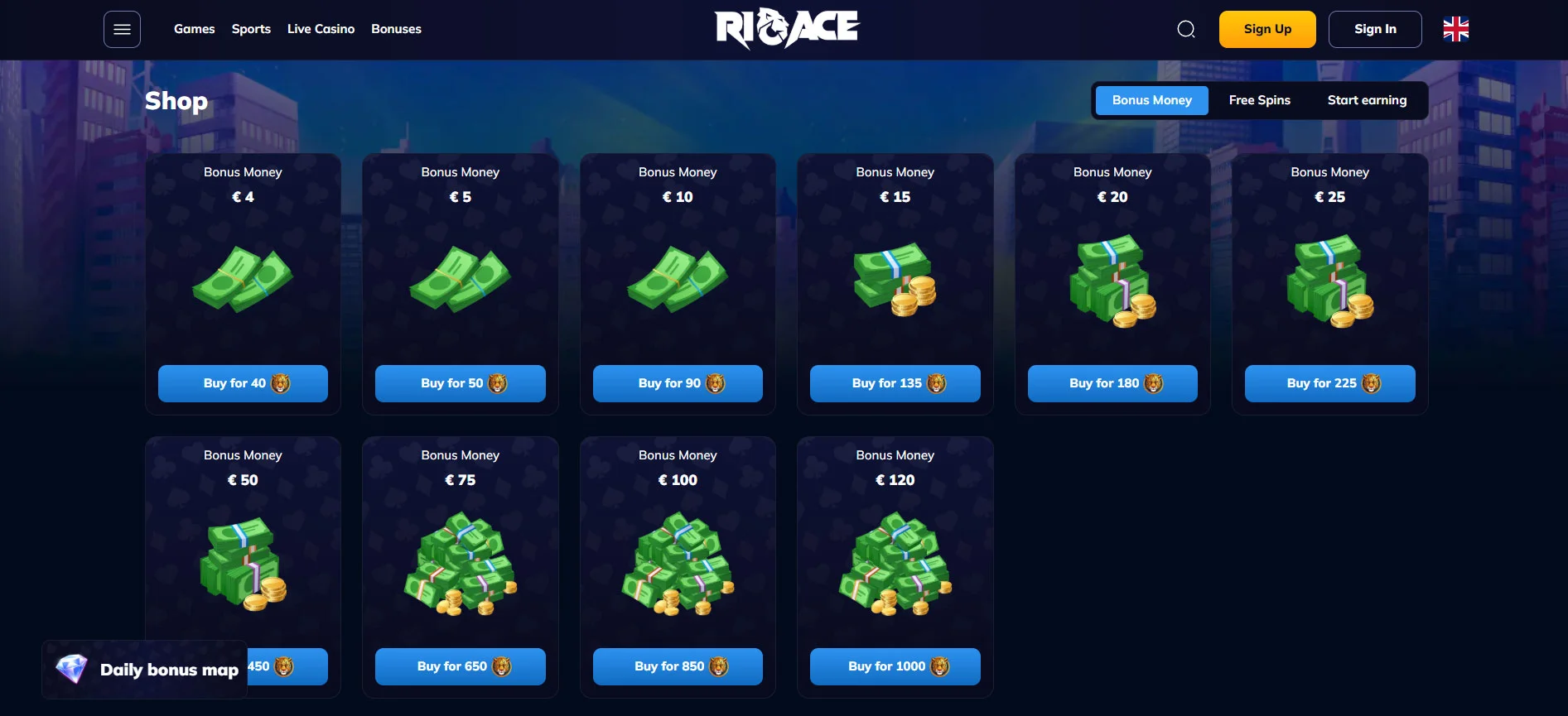 Rioace Casino Shop