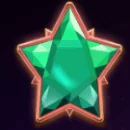 Astro Jewels Green Star Symbol