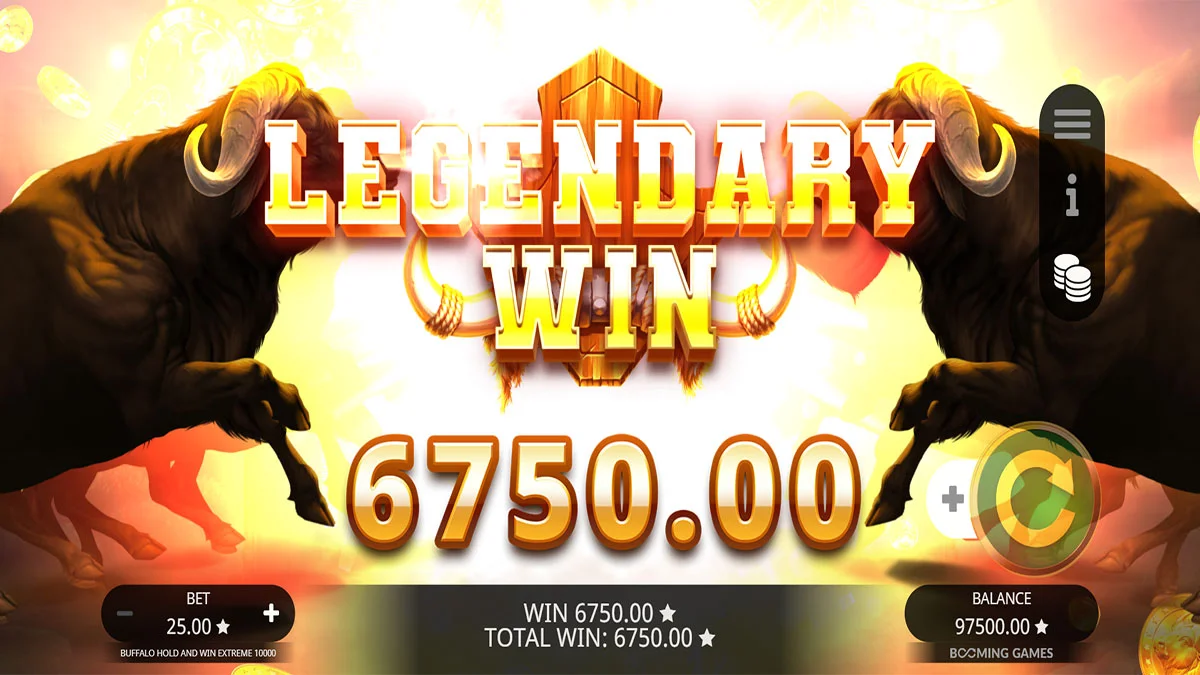 Buffalo Hold & Win Extreme 10,000 Total