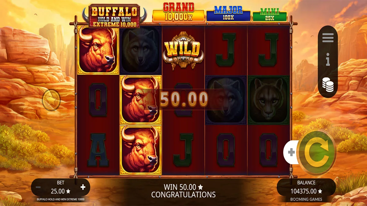 Buffalo Hold & Win Extreme 10,000 Win2