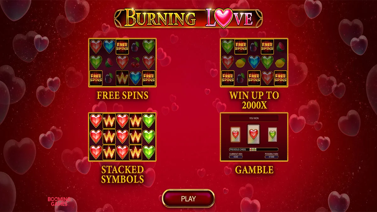 Burning Love Homescreen
