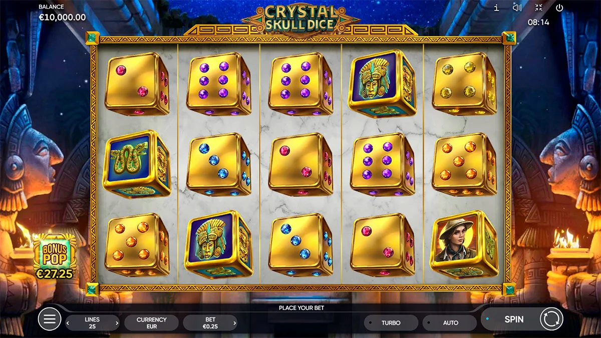 Crystal Skull Dice Base