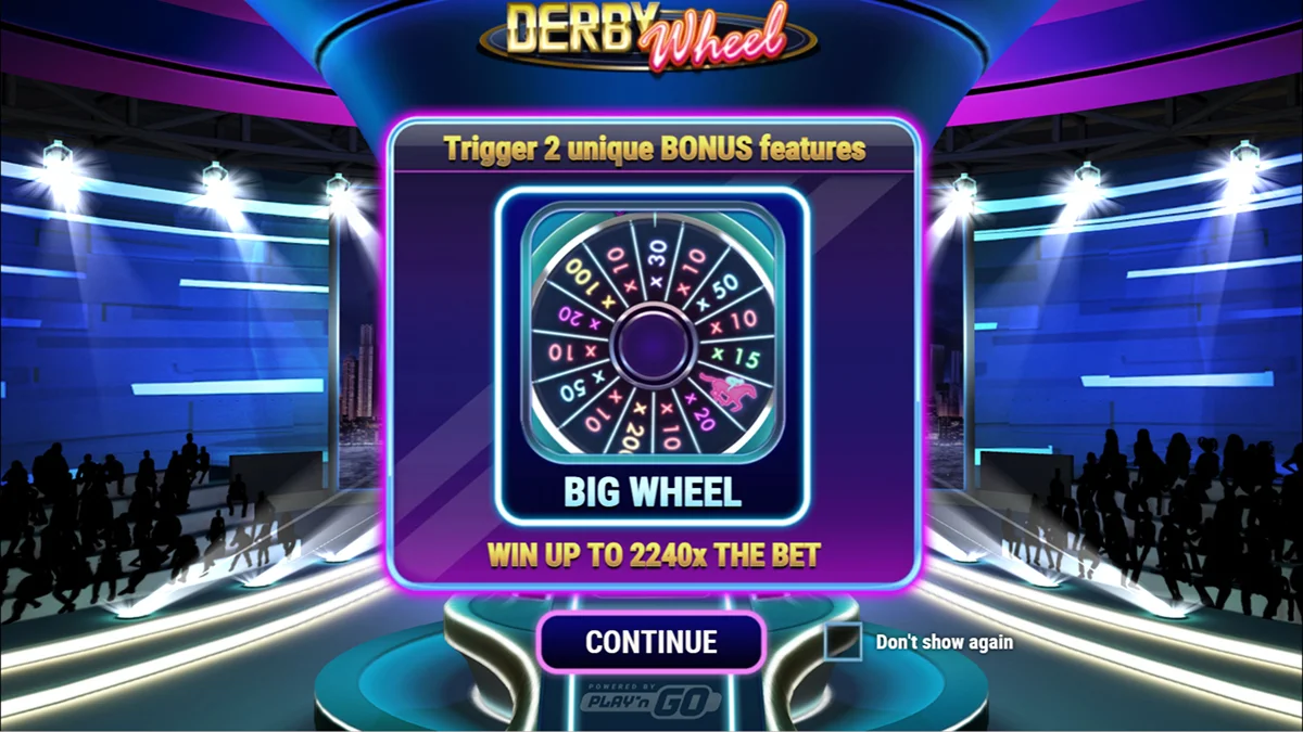 Derby Wheel Slot Home Screen