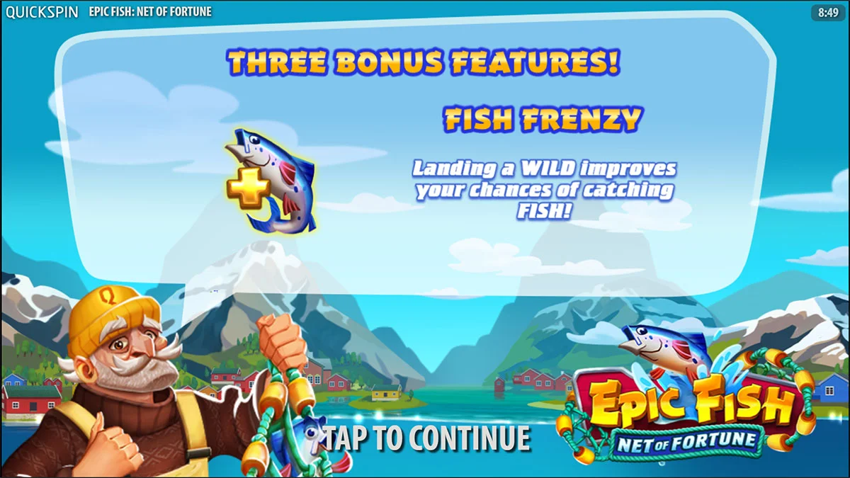 Epic Fish Net of Fortune Homescreen